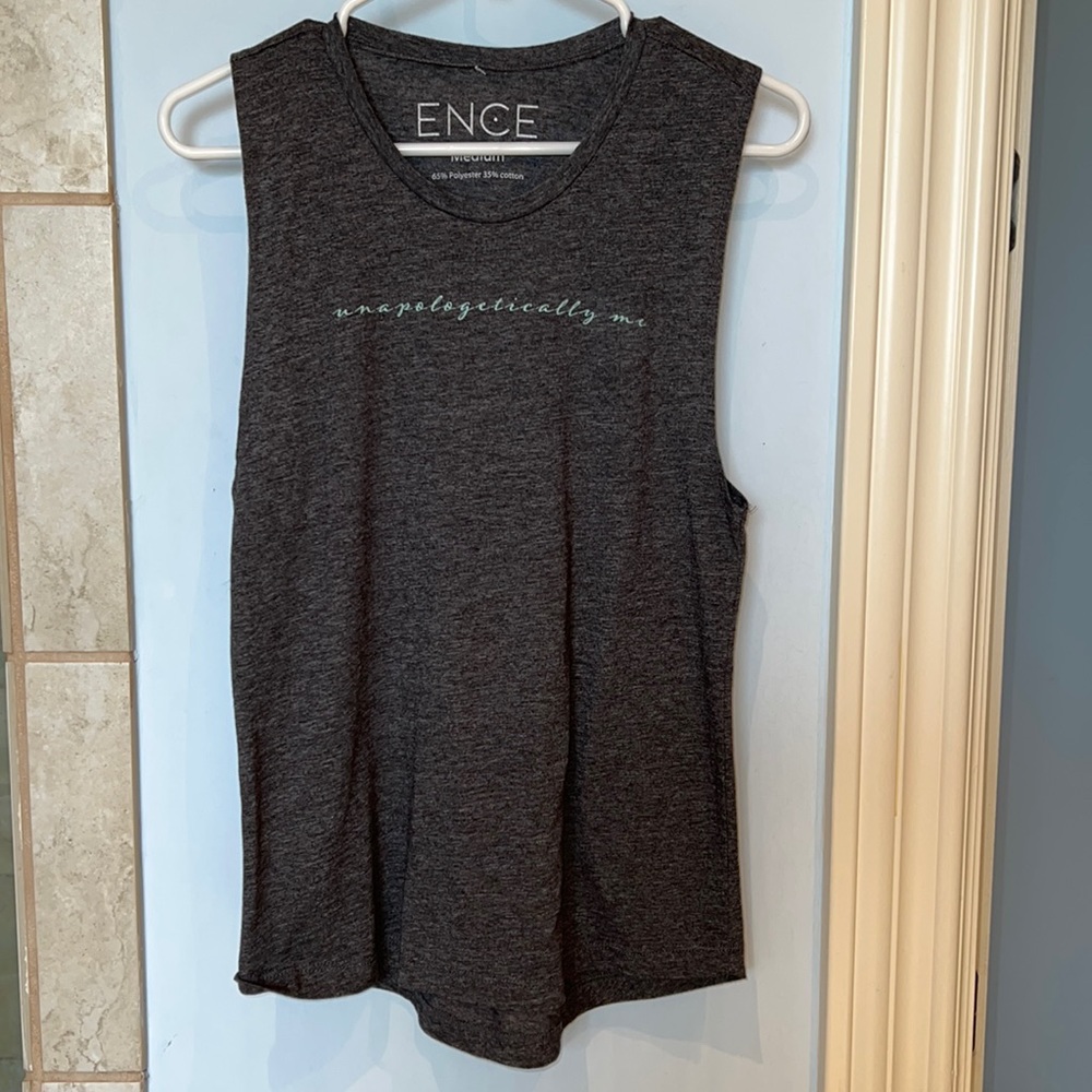 Ence workout tank, medium.  Never worn.